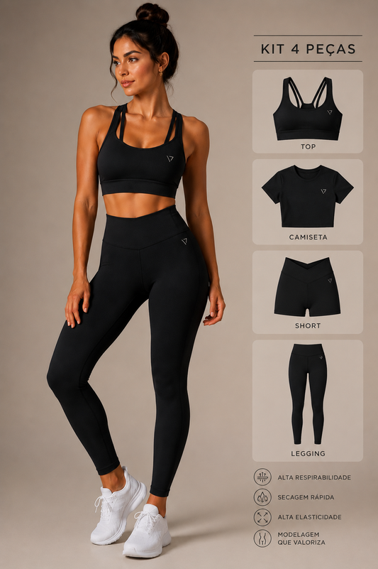 [PAGUE 1 LEVE 4] Conjunto Completo 4 Peças