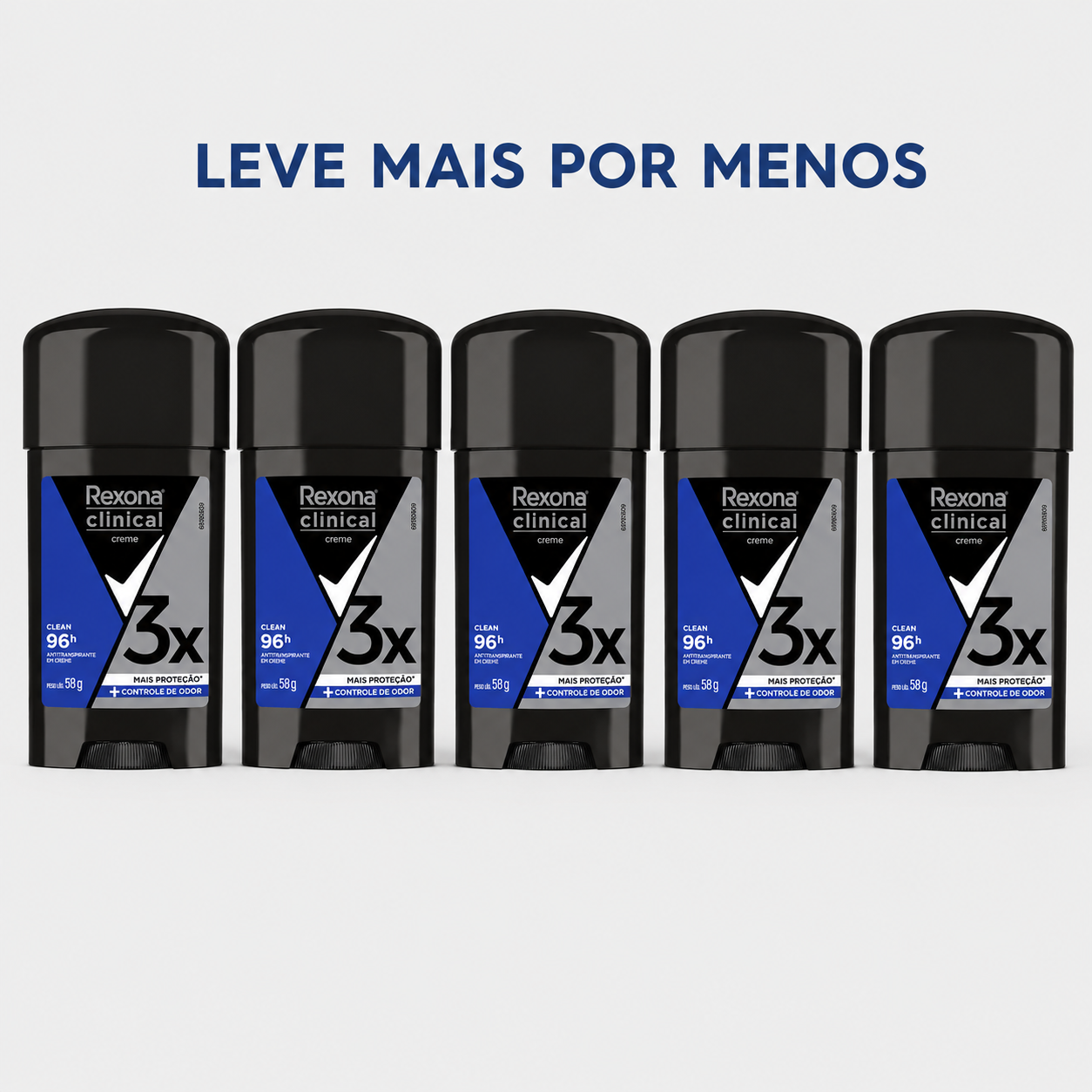 Desodorante Rexona Clinical Clean 58 g