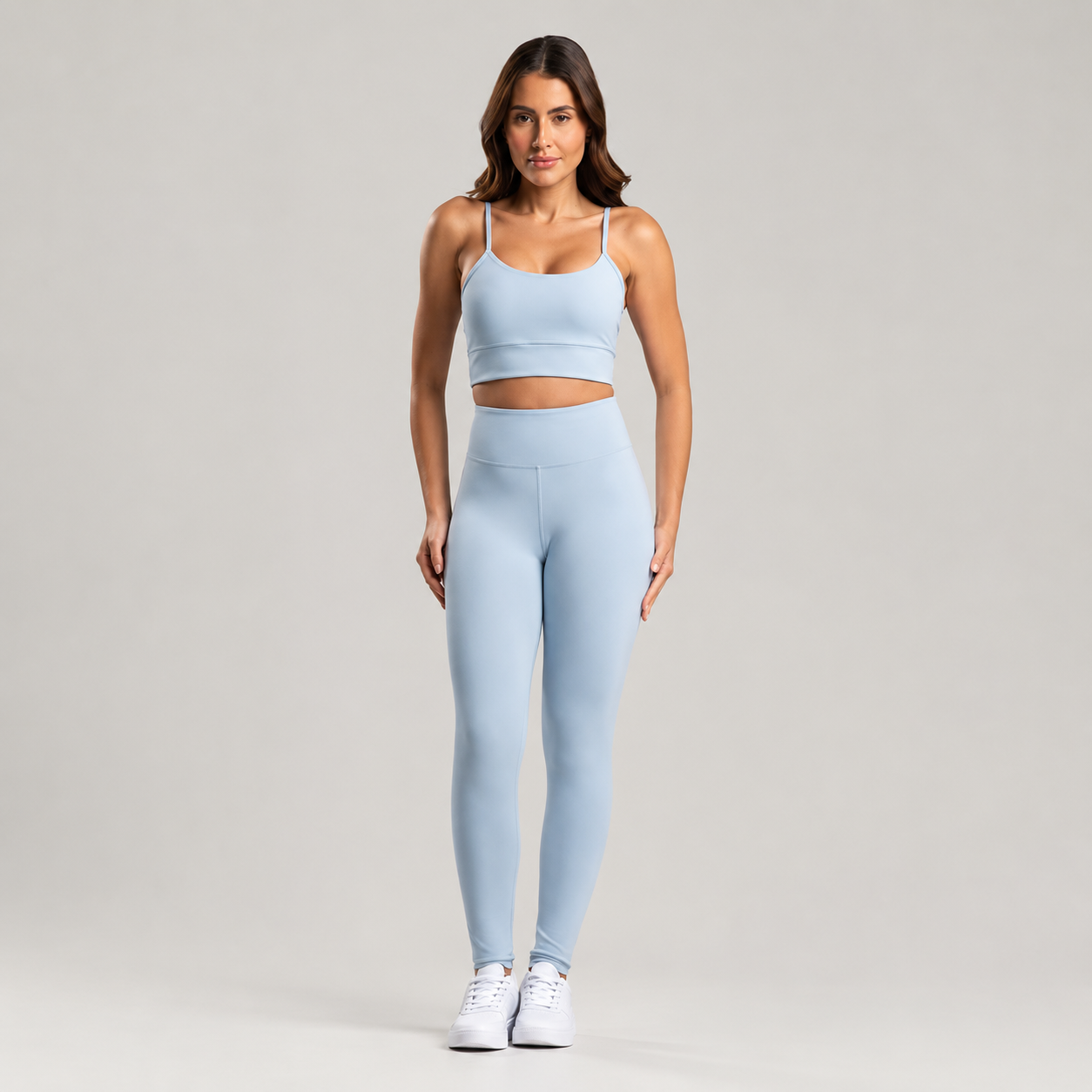 Conjunto com Bolso Fitness Zero Transparência