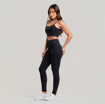 Conjunto com Bolso Fitness Zero Transparência