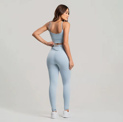 Conjunto com Bolso Fitness Zero Transparência