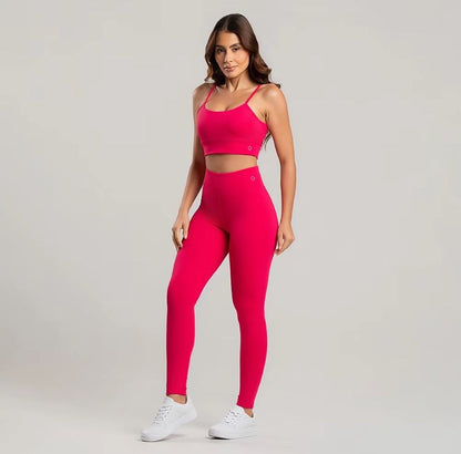 Conjunto com Bolso Fitness Zero Transparência