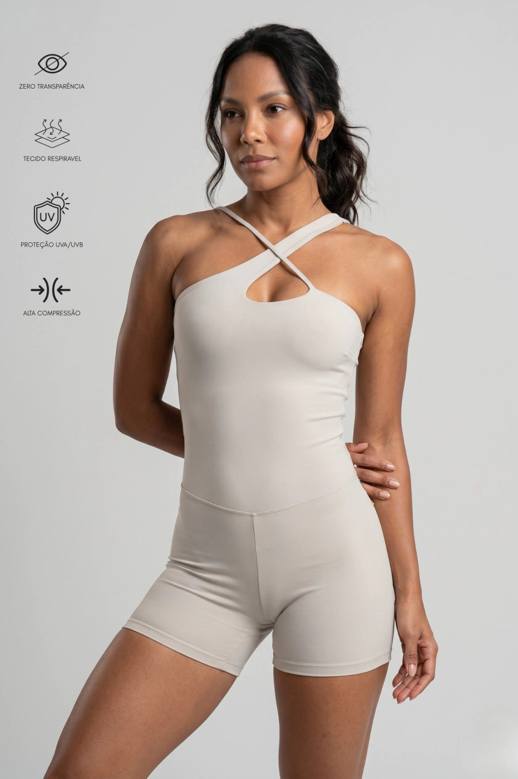 Macaquinho Exclusive Creme