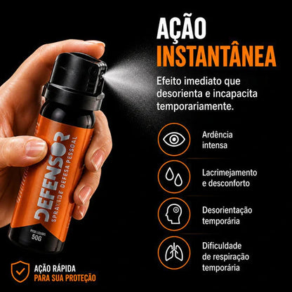 Spray De Pimenta Defesa Pessoal Defensor Piperina