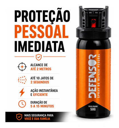 Spray De Pimenta Defesa Pessoal Defensor Piperina