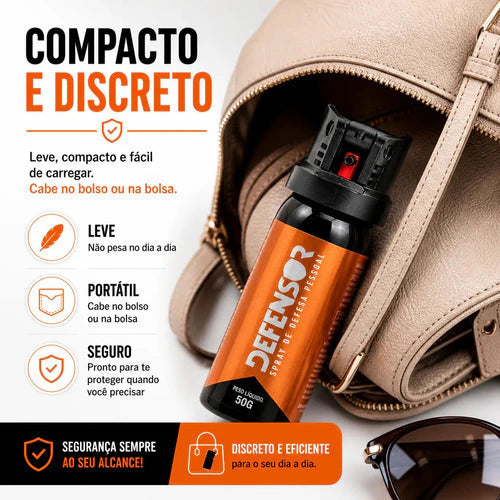 Spray De Pimenta Defesa Pessoal Defensor Piperina